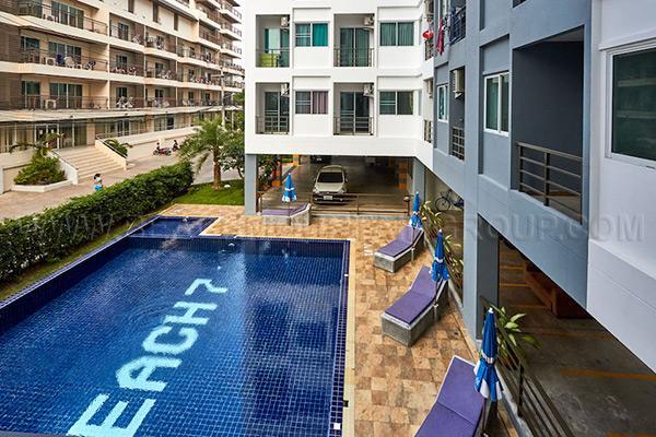 Beach 7 Condo, Pattaya Jomtien Beach Exterior photo